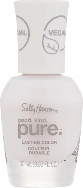 Llak për thonj për femra Sally Hansen Good. Kind. Pure. 110 White Tea Sheer, 10ml, e bardhë