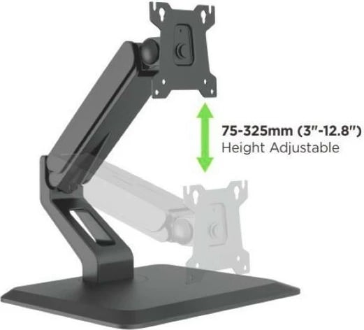 Mbajtëse monitori Techly ICA-LCD 35TS, për tavolinë, 17-32", 10kg, e zezë Mbajtëse monitori Techly ICA-LCD 35TS, për tavolinë, 17-32", 10kg, e zezë