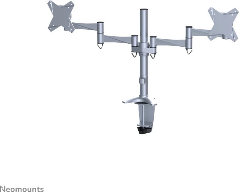 Krah monitori Neomounts FPMA-D1330DSILVER, Clamp/Grommet, 9 kg, 25.4 cm (10"), 68.6 cm (27"), 100 x 100 mm, Argjendtë
