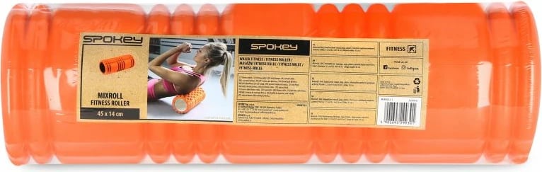 Rolo masazhi Spokey MIXROLL 1, për meshkuj dhe femra, portokalli