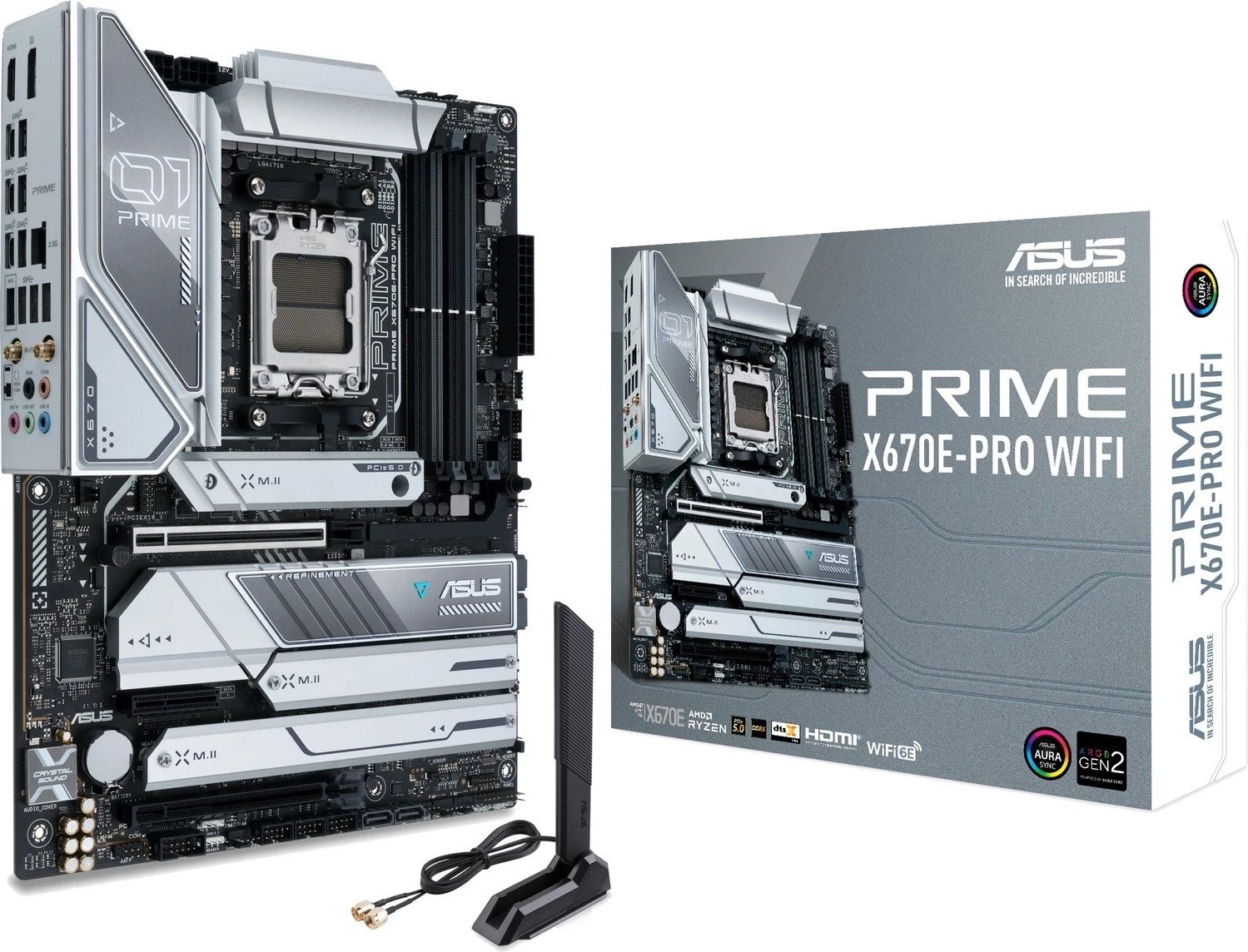 Pllakë amë ASUS PRIME X670E-PRO WIFI