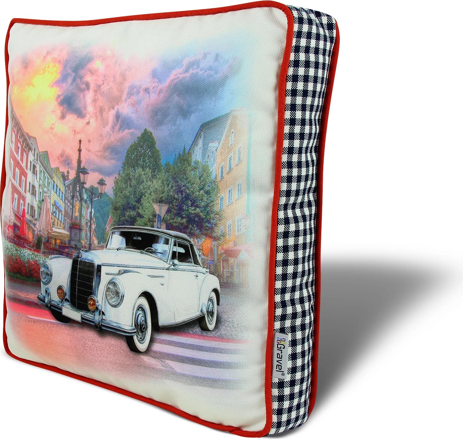 Jastëk dekorativ Evila Originals, shumëngjyrësh, YM1070, 42x42cm