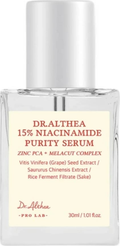 Serum për fytyrë Dr. Althea 15% Niacinamide Purity për femra, 30ml