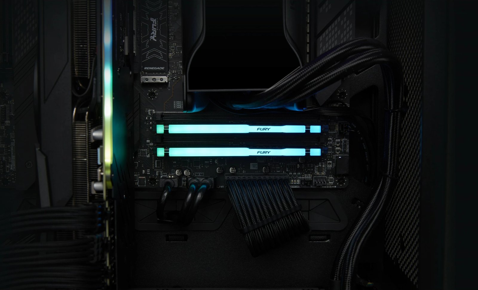 RAM Memorje Kingston FURY Beast RGB 16GB (2x8GB) DDR5 5200MHz