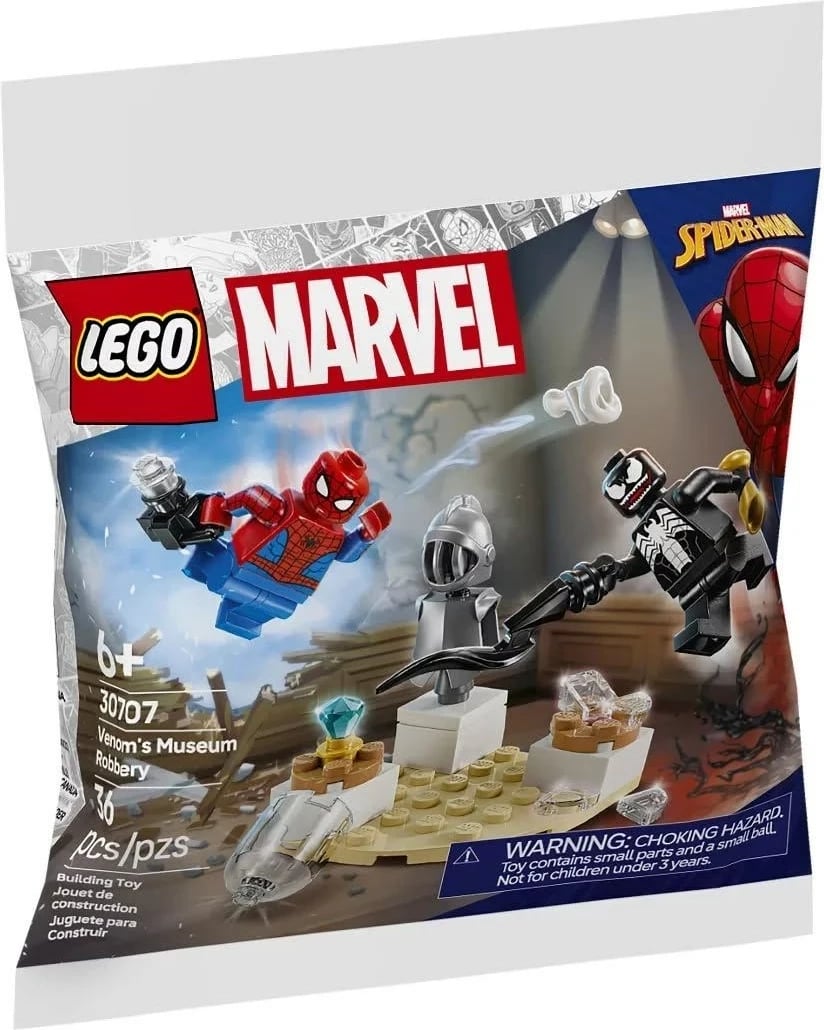 Set LEGO Marvel 30707 Venom's Museum Robbery, 36 pjesë