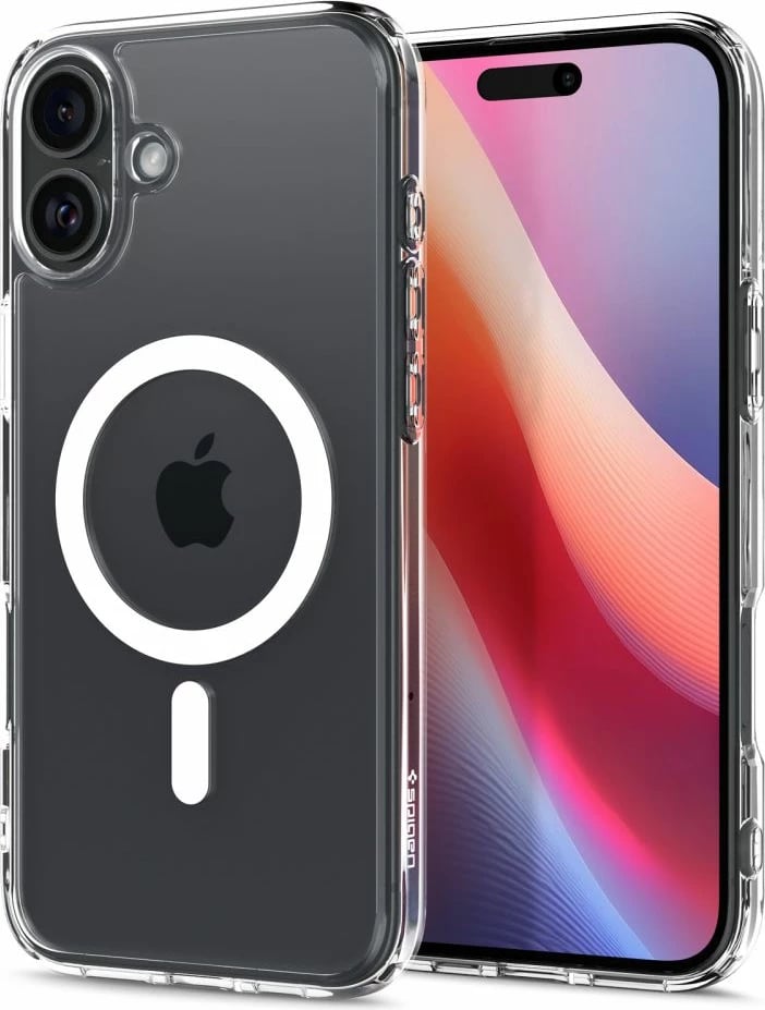 Mbështjellës Spigen Ultra Hybrid Mag për iPhone 16 Plus, MagSafe, Bardhë