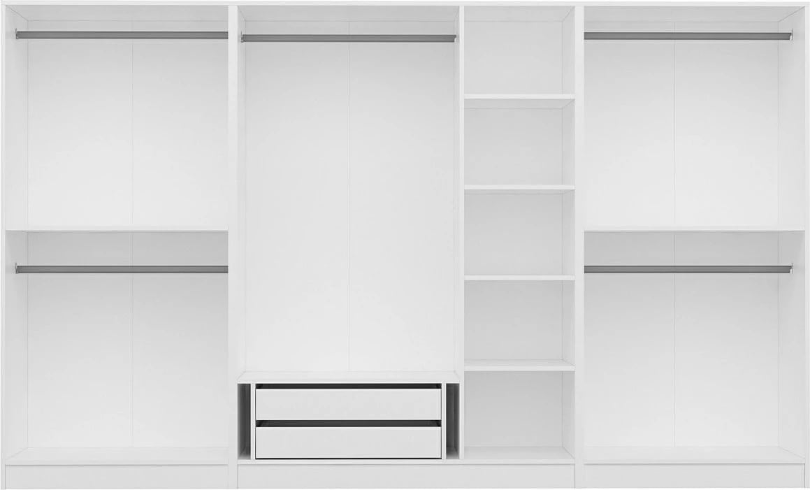 Dollap Skye Decor, ngjyrë arre, 315x190x52cm