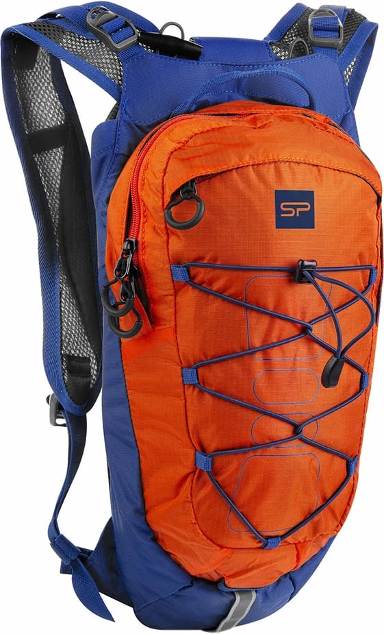 Çantë shpine Spokey unisex, portokalli-kaltër