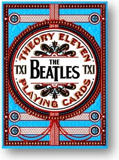 Letra loje Bicycle The Beatles Blue Suit, poker, universale, anglisht