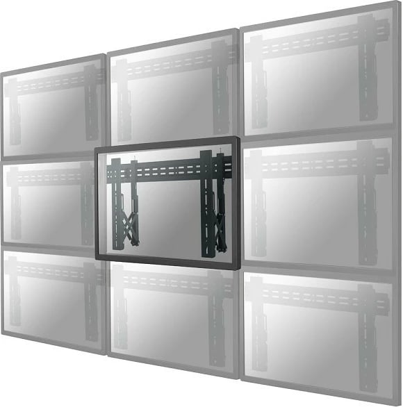 Mbajtëse muri Neomounts LED-VW1000BLACK për video wall, për TV/monitor 32-75", e zezë