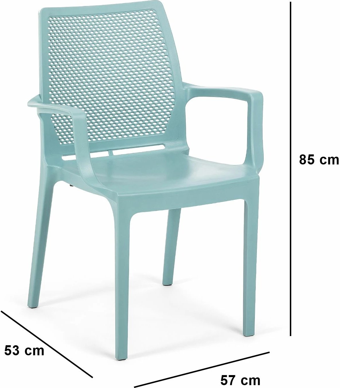 Karrige Skye Decor, ngjyrë e kaltër, Icon