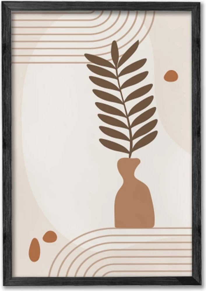 Pikturë dekorative me kornizë (3 copë), Wallity, Ersy3Syhcrv26