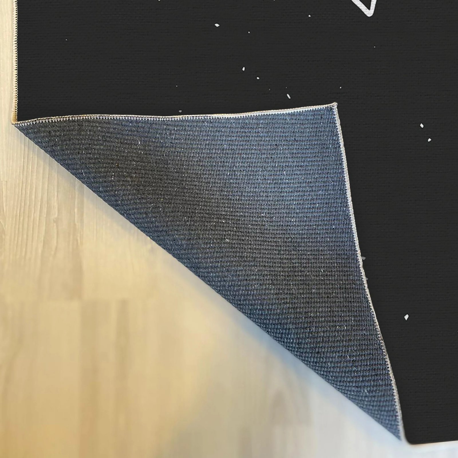 Qilim i zi me të bardhë, 100x300cm, Conceptum Hypnose, Woopamuk416