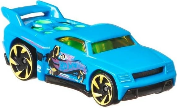 Set lodrash Hot Wheels kamion me rimorkio dhe veturë sportive, Mix ngjyra