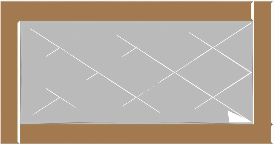 Pasqyrë dekorative, bronzi, e bardhë, Skye Decor, Pierre