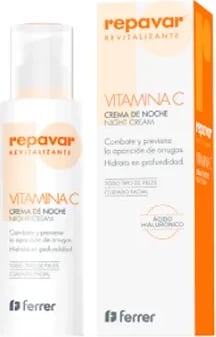 Krem nate për fytyrë Repavar Revitalize Vitamin C uniseks 50ml