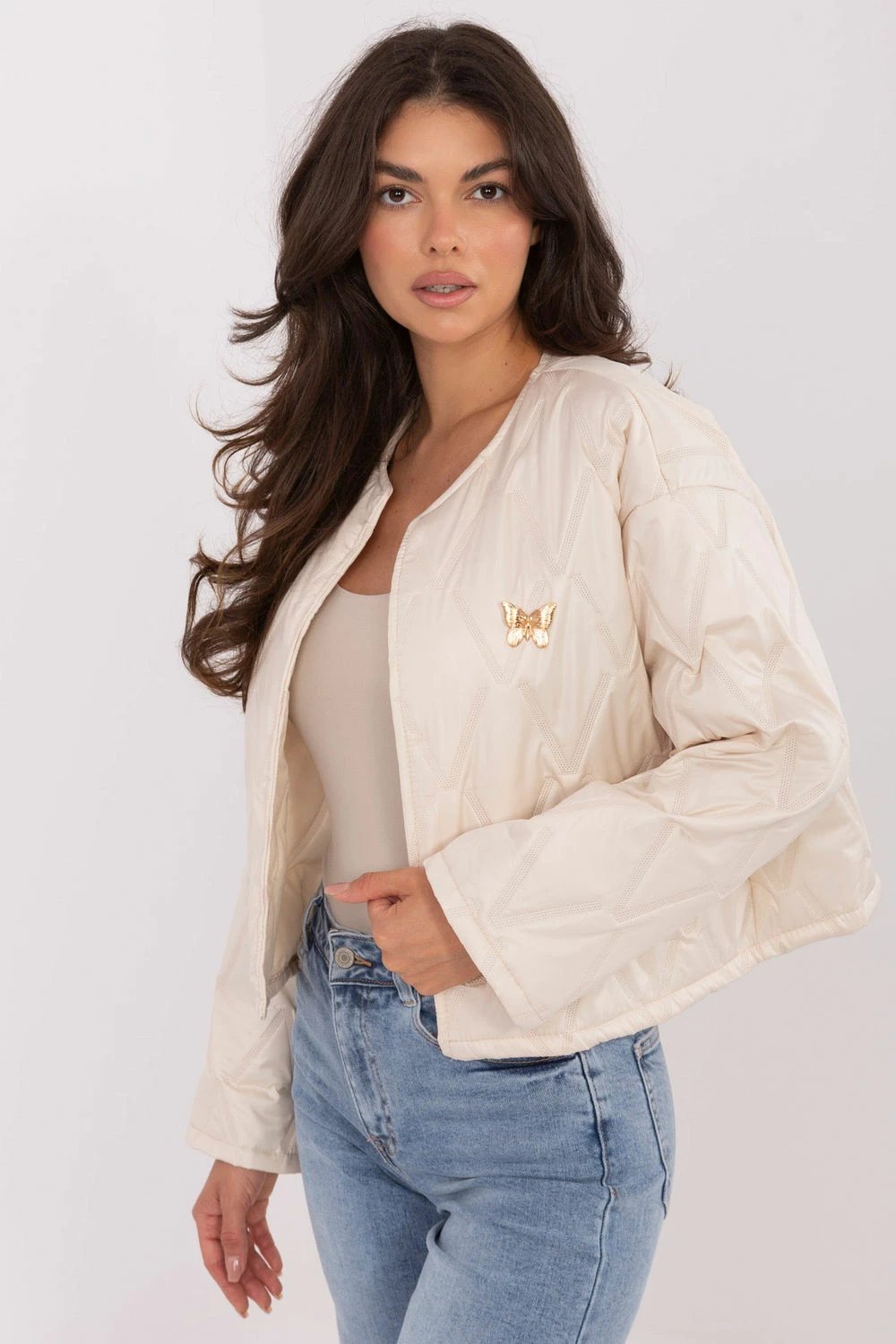 Jakne femra Rue Paris 217562, beige