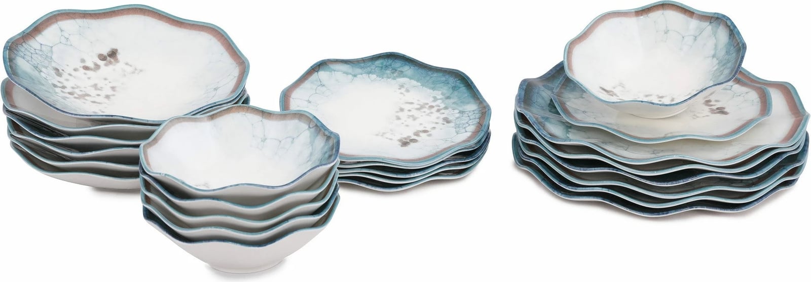 Set enësh për drekë (24 copë), Hermia, GBSNES24Y4R1341