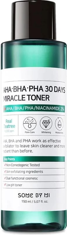 Tonik fytyre për femra Some By Mi AHA.BHA.PHA 30 Days Miracle, 150ml