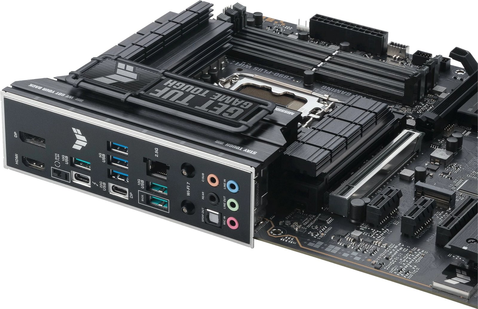 Pllakë amë ASUS TUF GAMING Z890-PLUS WIFI, Intel, LGA 1851, DDR5, 192 GB