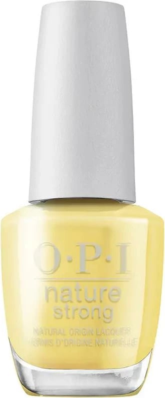 Llak për thonj OPI Nature Strong Make My Daisy, 15ml, e verdhë