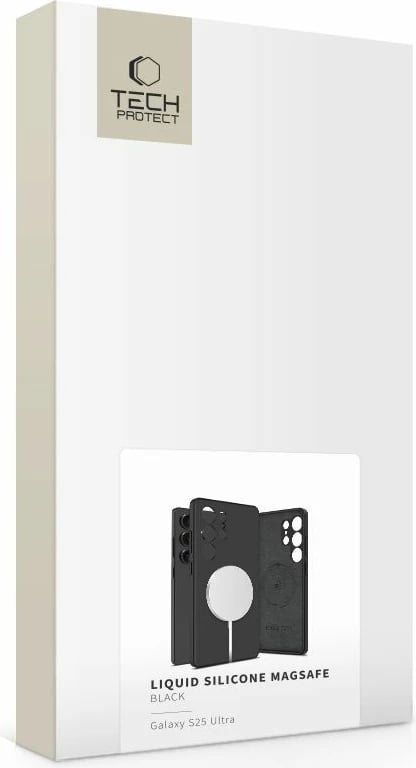 Mbështjellës Tech-Protect Liquid Silicone MagSafe për Samsung Galaxy S25 Ultra, Vjollcë