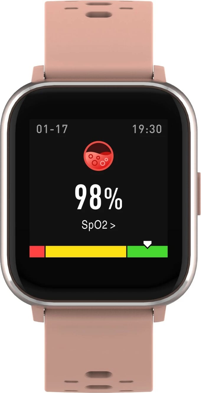 Smartwatch Denver SW-164, Bluetooth, rozë