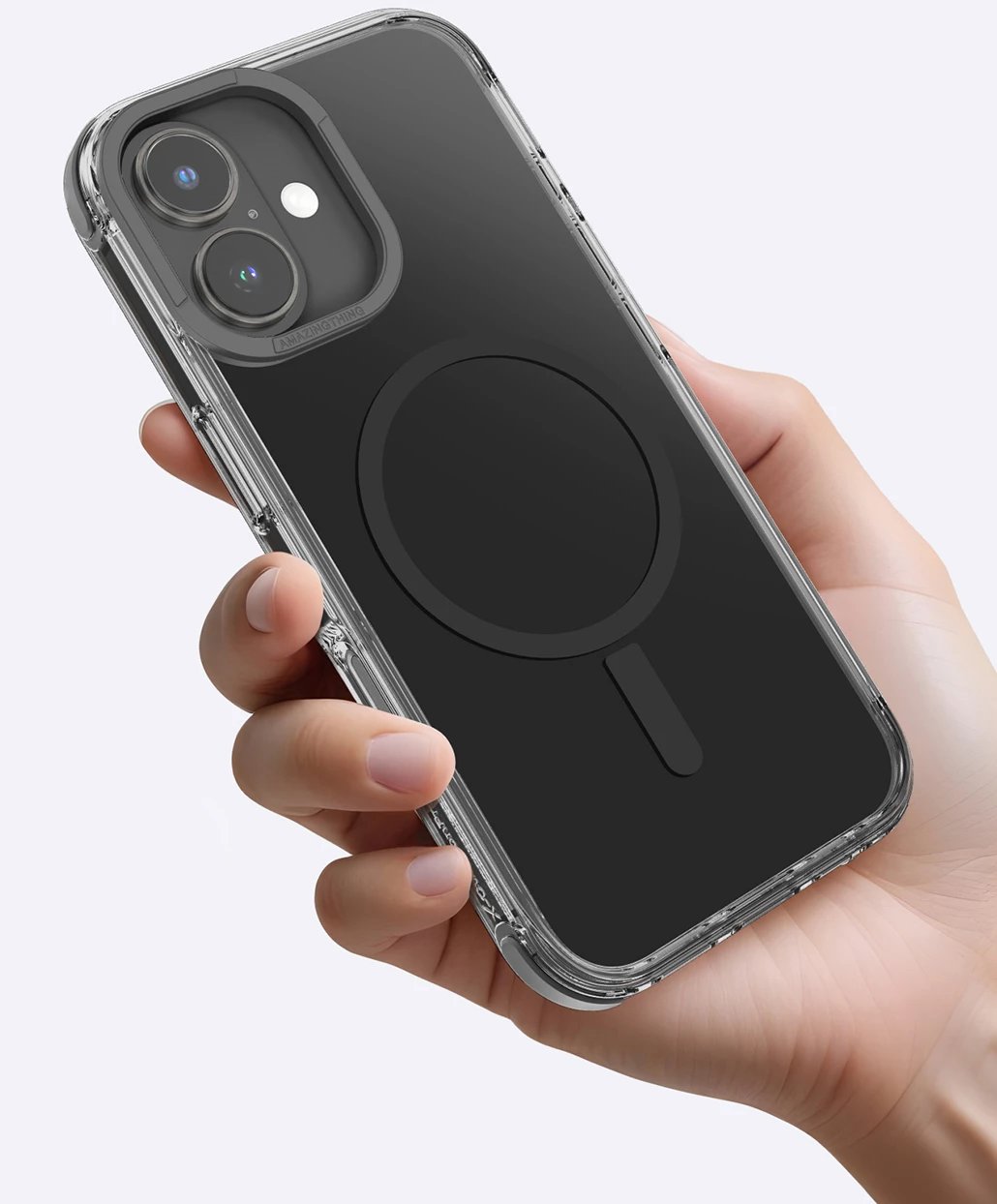 Mbështjellës AmazingThing Omni Mag Case për iPhone 16, i zi