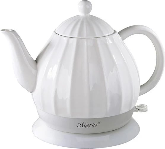 Çajnik elektrik Maestro MR070, 1.2 L, 1200 W, Bardhë
