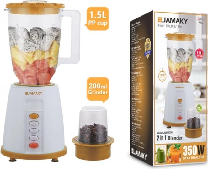 Blender JAMAKY JMK4008 (Bardhë/Portokall)