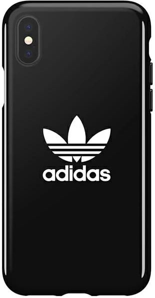 Mbështjellës Adidas OR Snap Case Trefoil për iPhone X/XS, zi