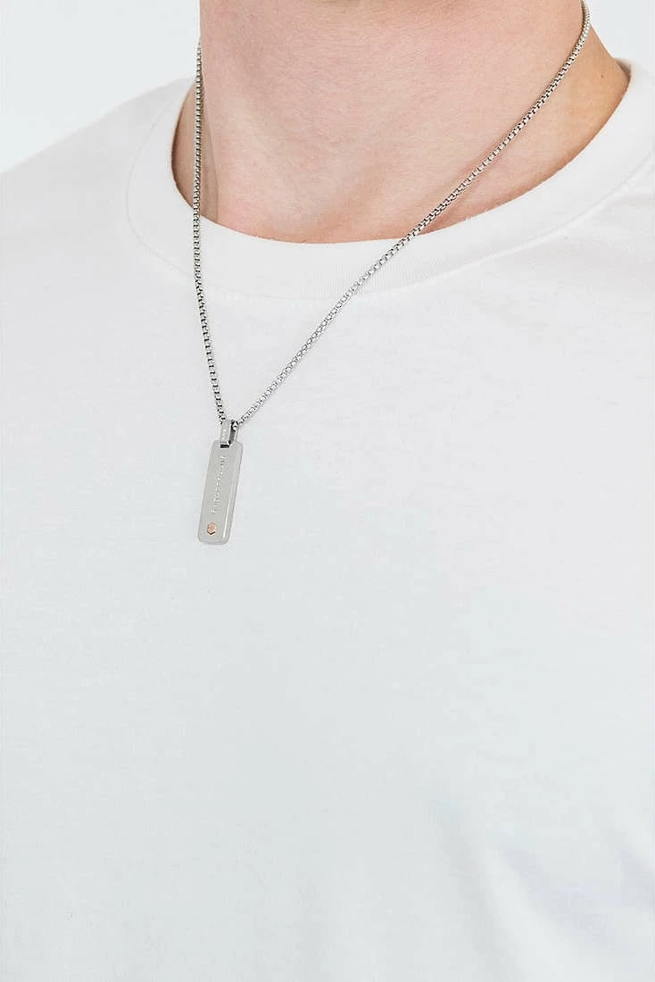 Qafore për meshkuj BREIL JEWELS TJ2317, argjendtë
