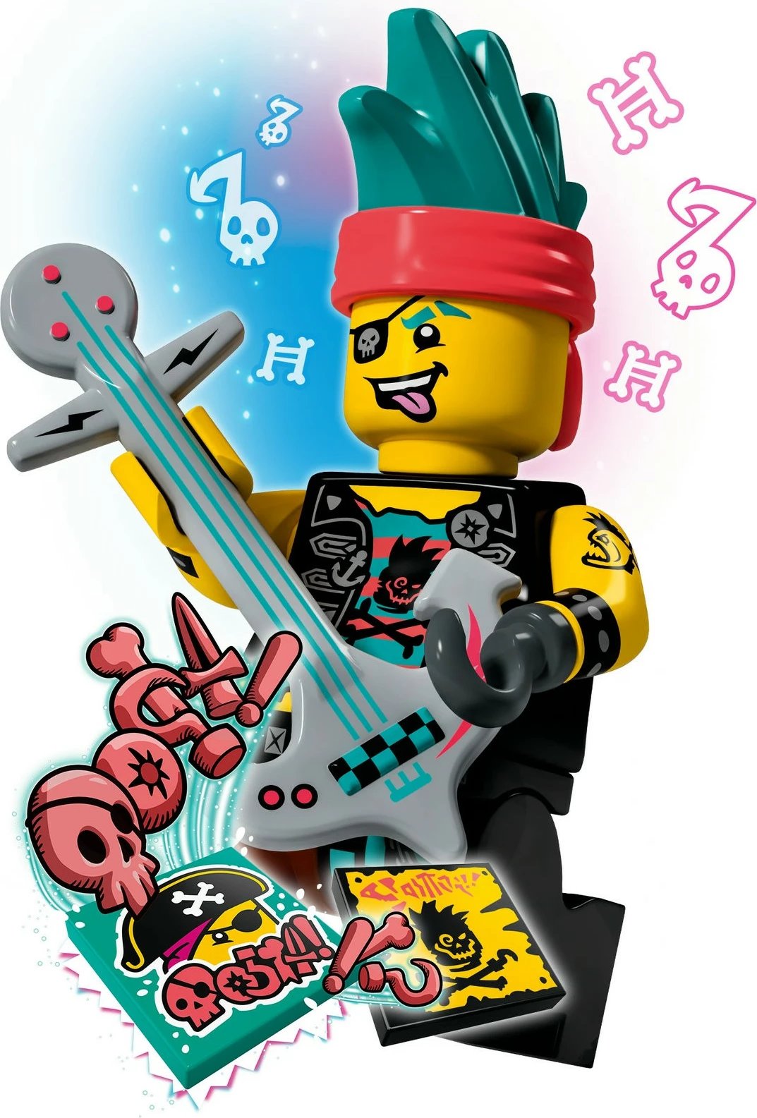 Set ndërtimi LEGO VIDIYO Punk Pirate BeatBox, 73 pjesë, shumëngjyrësh