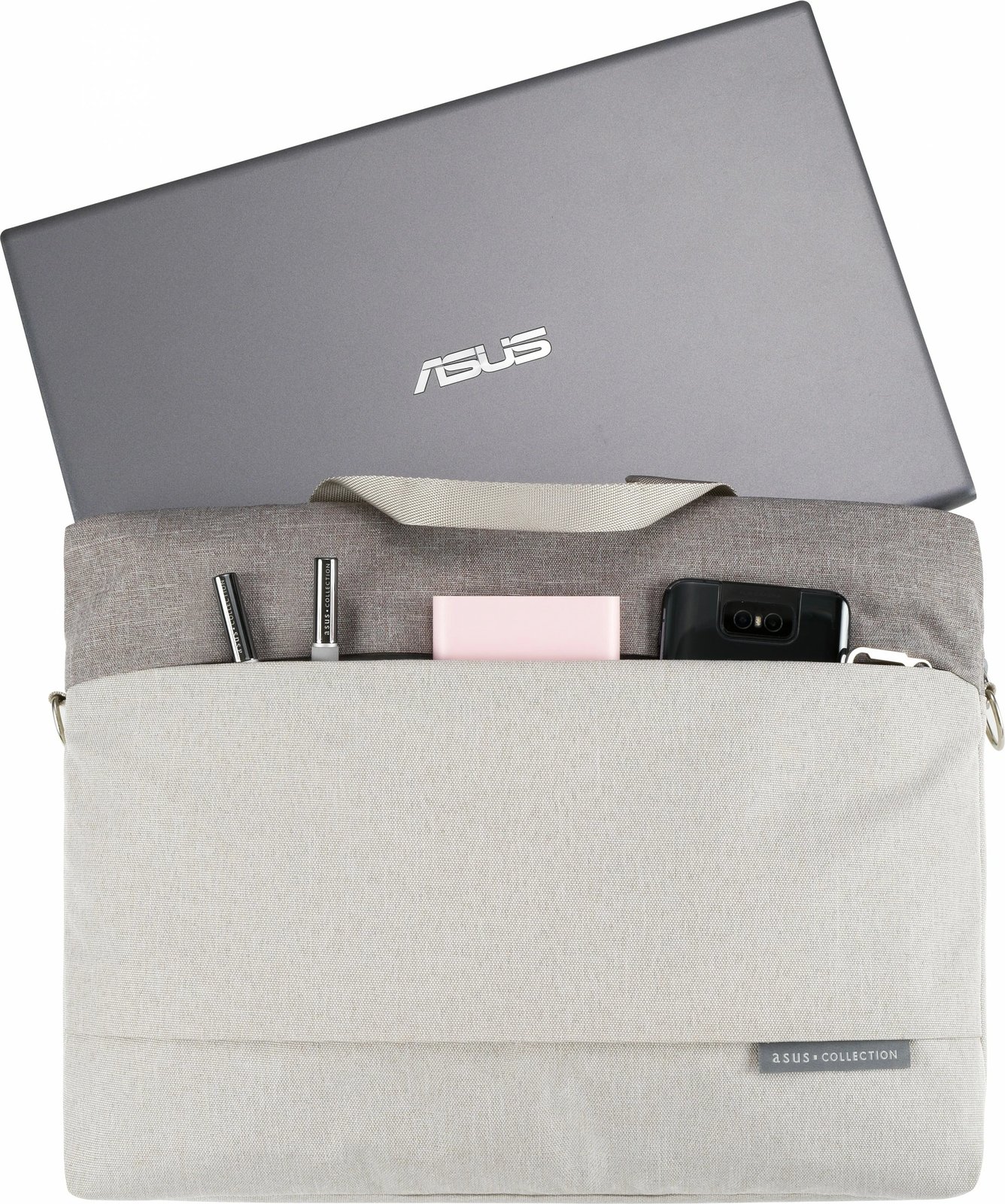 Kësë ASUS EOS 2, sleeve, 15.6 inch, me rrip supi, gri