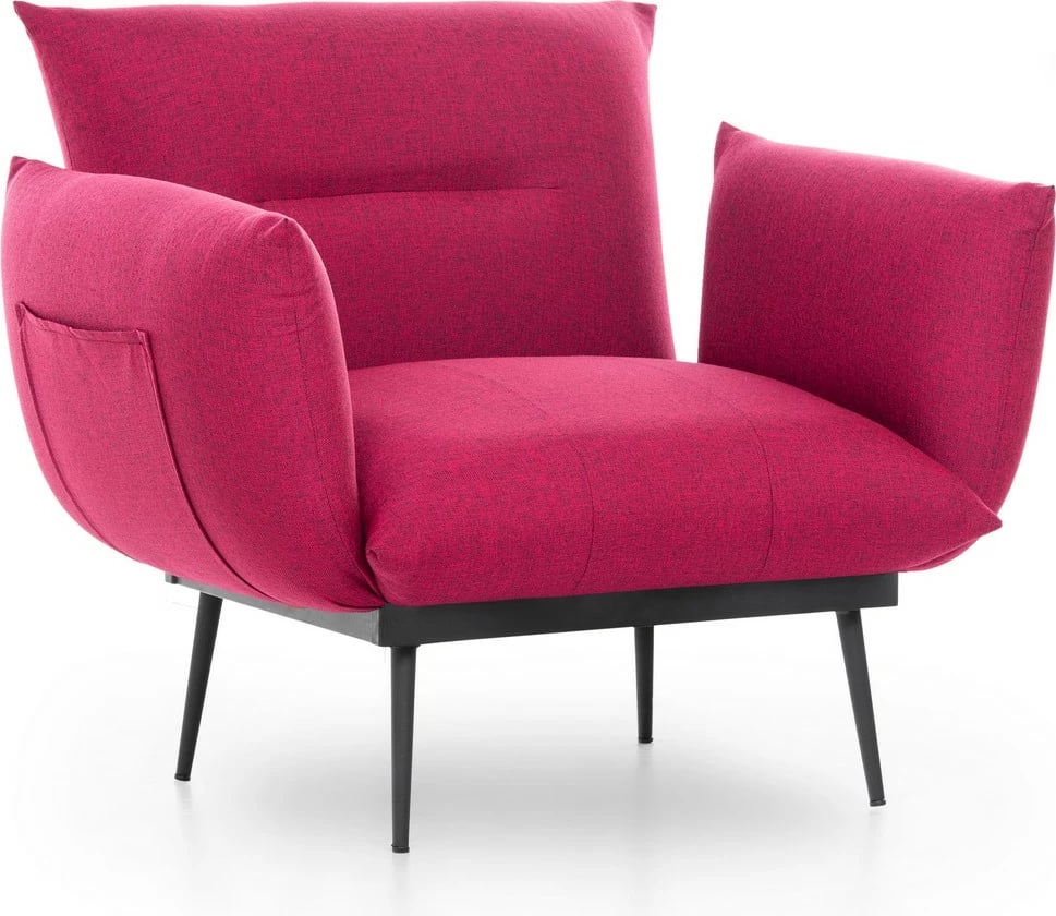 Karrige krahu Jax Solo, ngjyrë e kuqe e errët, Atelier del Sofa