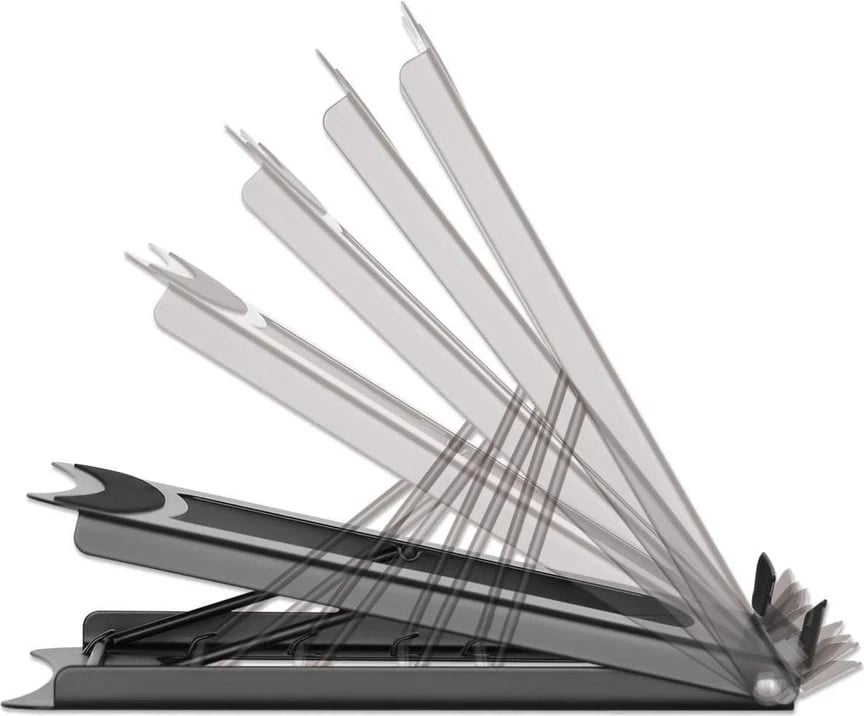 Mbajtëse për laptop Manhattan, 15.6", 5x pozicione, e zezë