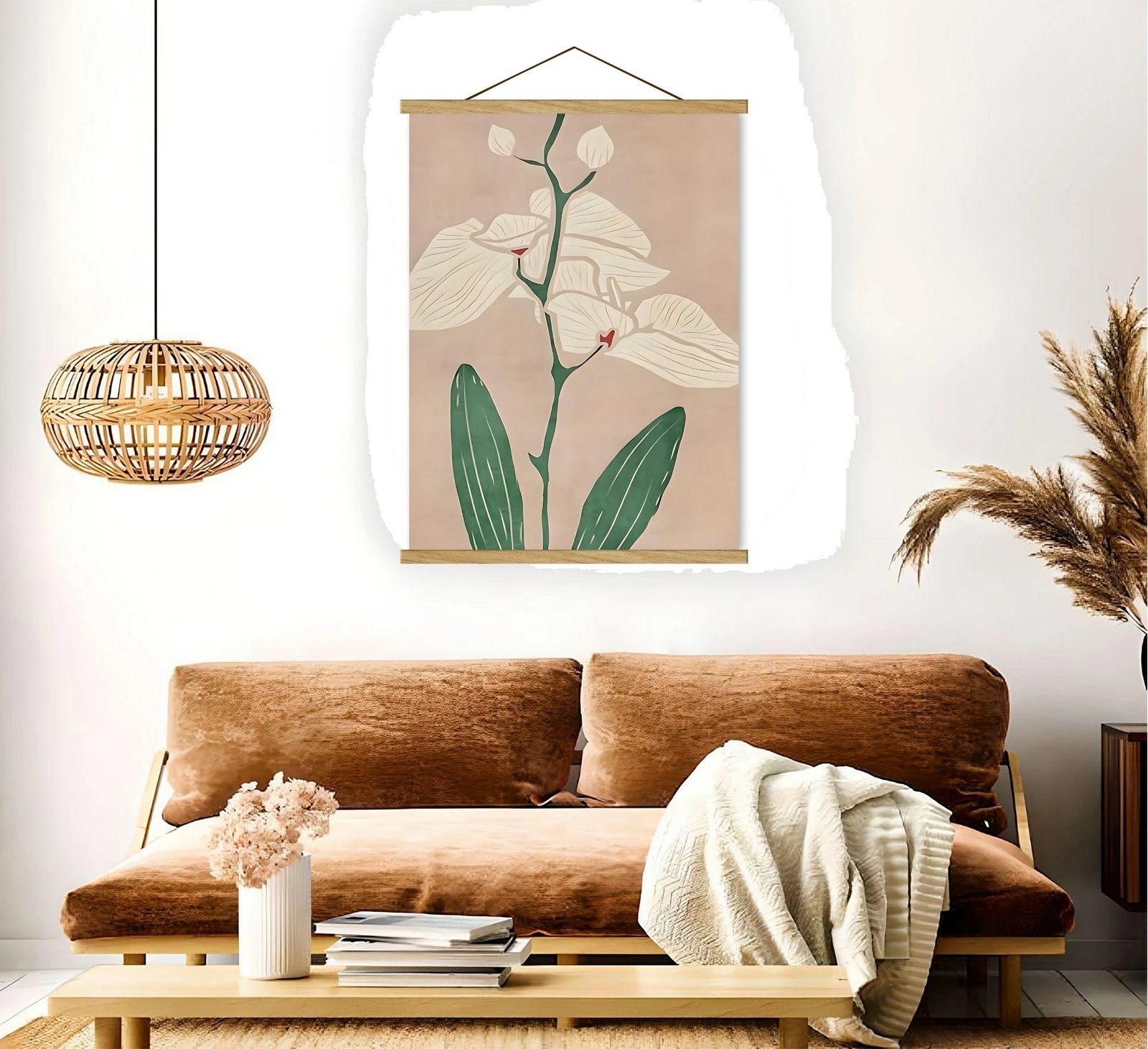 Pikturë dekorative me kornizë, Wallity, MRG06, shumëngjyrëshe, 50x70cm