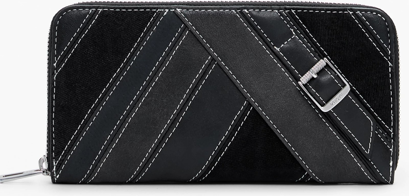 Portofol DESIGUAL FIBONACCI FIONA femra, e zezë