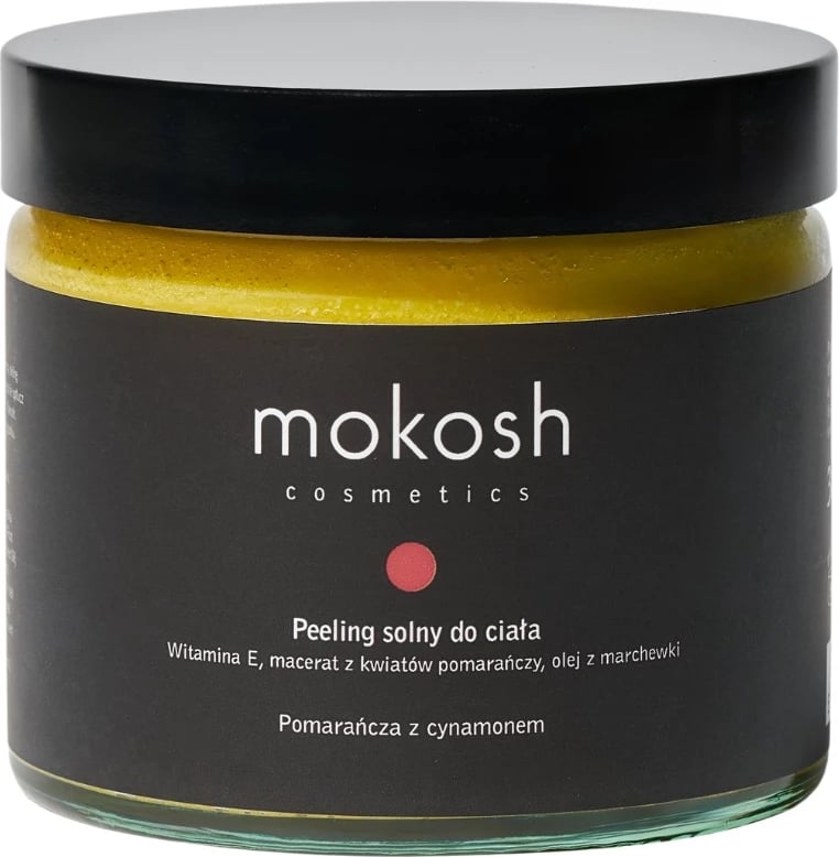 Scrub trupi për femra Mokosh Orange me kanellë, 300g