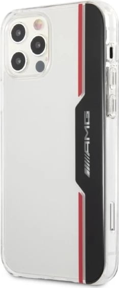 Mbështjellës Mercedes AMG Electroplate për iPhone 12 / iPhone 12 Pro, transparent