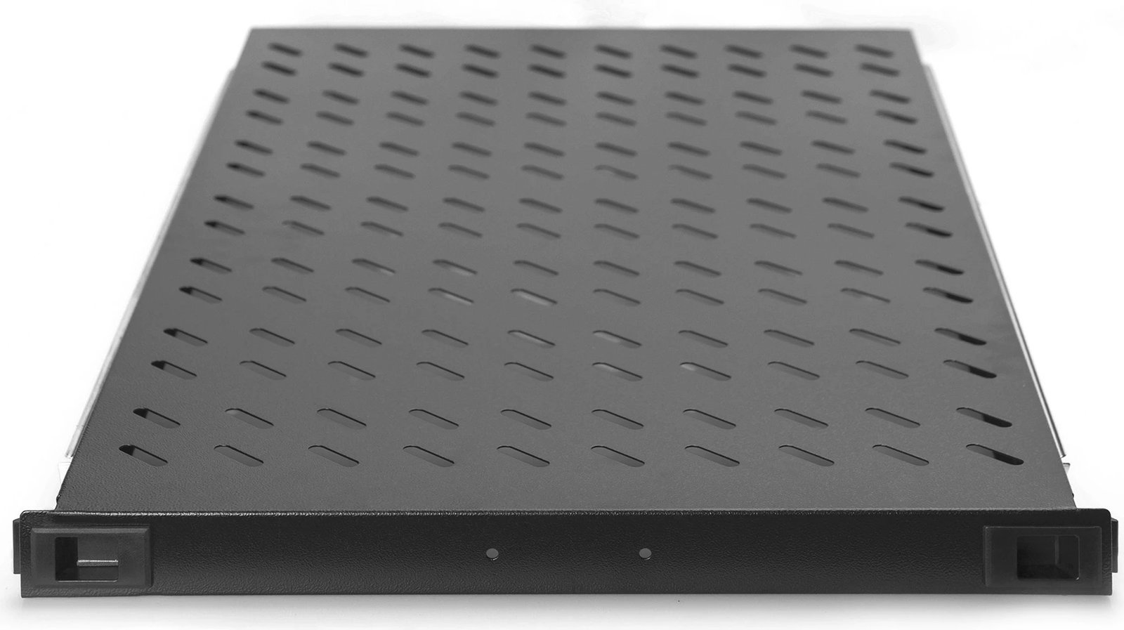 Raft rrëshqitës Digitus 1HE 30x48.3x72cm, 65kg, i zi