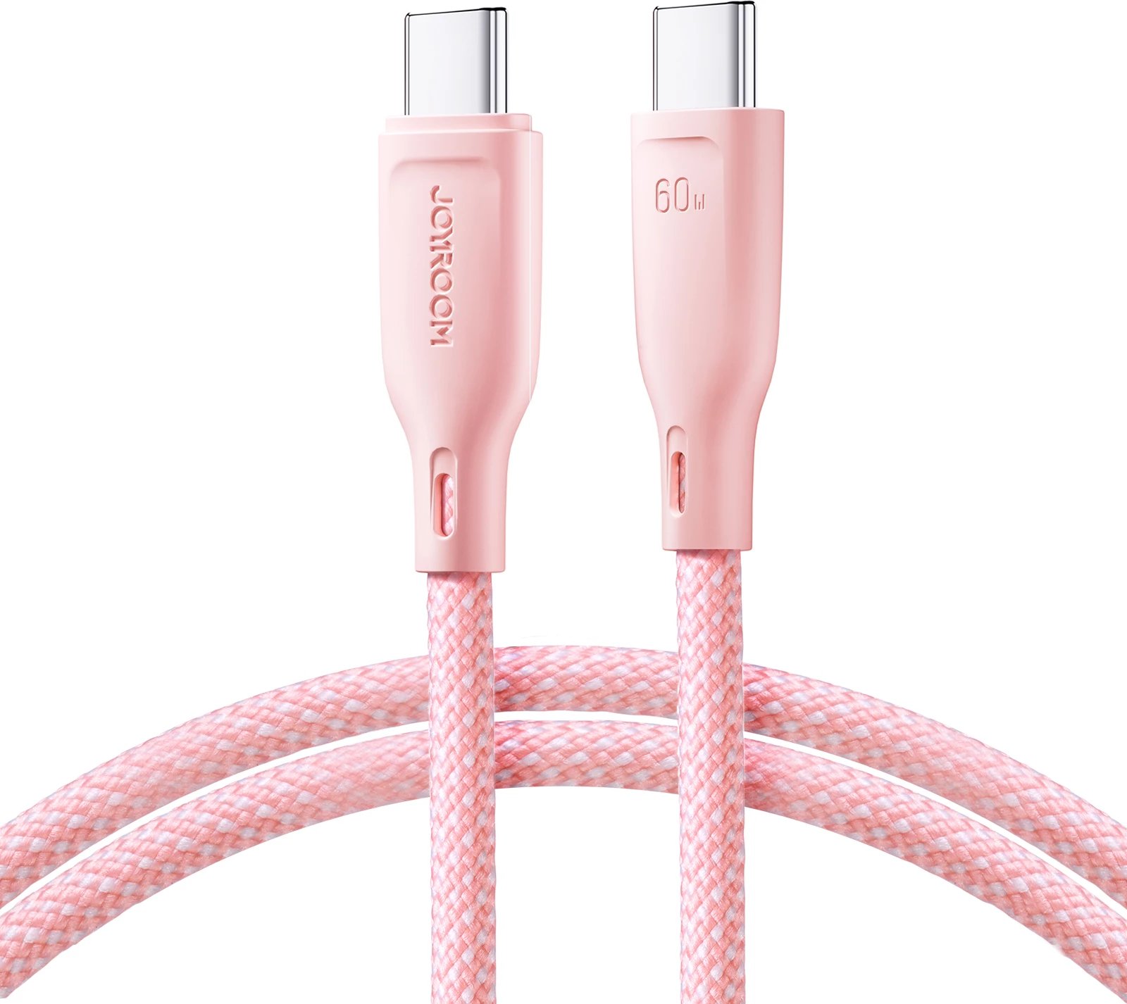 Kabllo USB-C/USB-C Joyroom Multi-Color Series S-A34, 1m, 60W, Rozë
