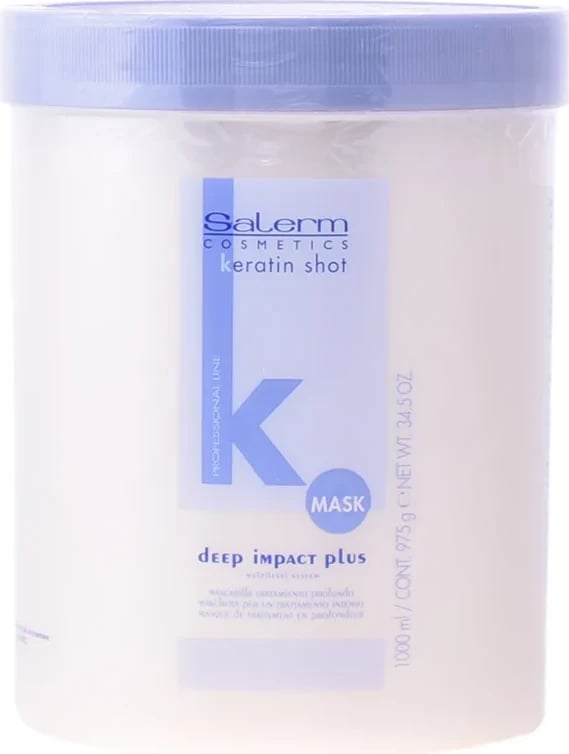 Maskë për flokë Salerm Cosmetics Keratin Shot Deep Impact Plus 1000ml