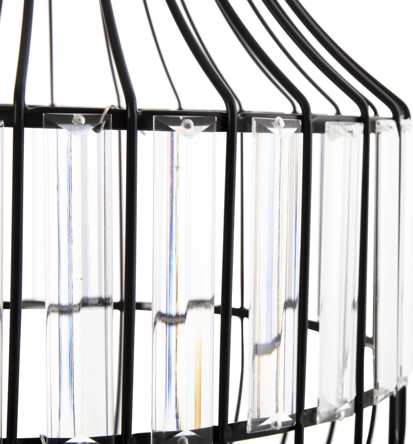 Llambë varëse tavani, metal i zi dhe qelq, FH4093, Φ29x38-137Hcm Llambë varëse tavani, metal i zi dhe qelq, FH4093, Φ29x38-137Hcm