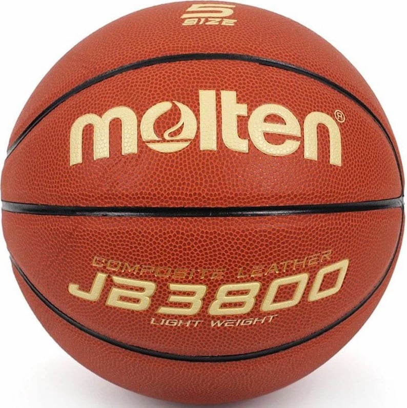 Top Basketbolli Molten B5C3800-L për Meshkuj dhe Femra, Ngjyrë Kafe