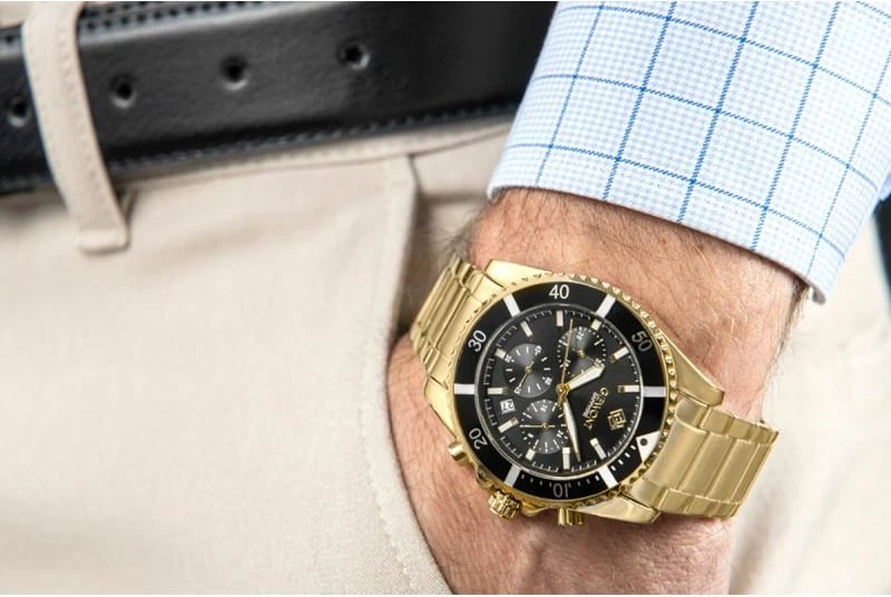 Orë dore për meshkuj Giewont, e zezë