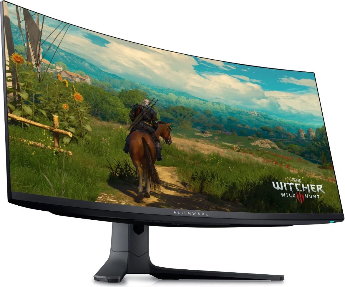 Monitor gaming, Dell AW3423DWF 34" QD‑OLED 3440×1440 165Hz, 210-BFRQ, e zezë