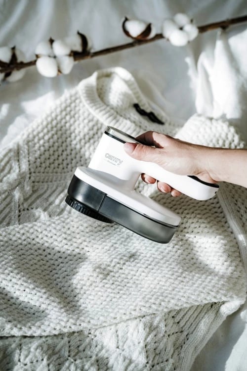 Heqës pushash, Camry, CR 9620, 3 shpejtësi 6500/7500/8500 rpm, bateri 2000mAh, prerje 6.5 cm, i rimbushshëm USB, bardh e zi