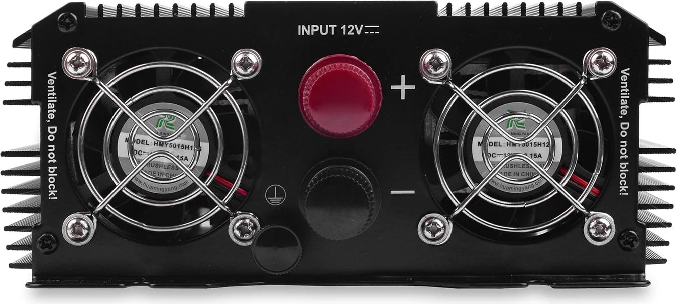 Konvertues tensioni Volt Polska IPS 1200 N, 12V DC në 230V AC, 1200W, i zi