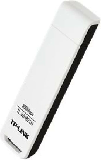 adapter Wi‑Fi USB TP-Link TL-WN821N 300 Mbps WPS bardh e zi